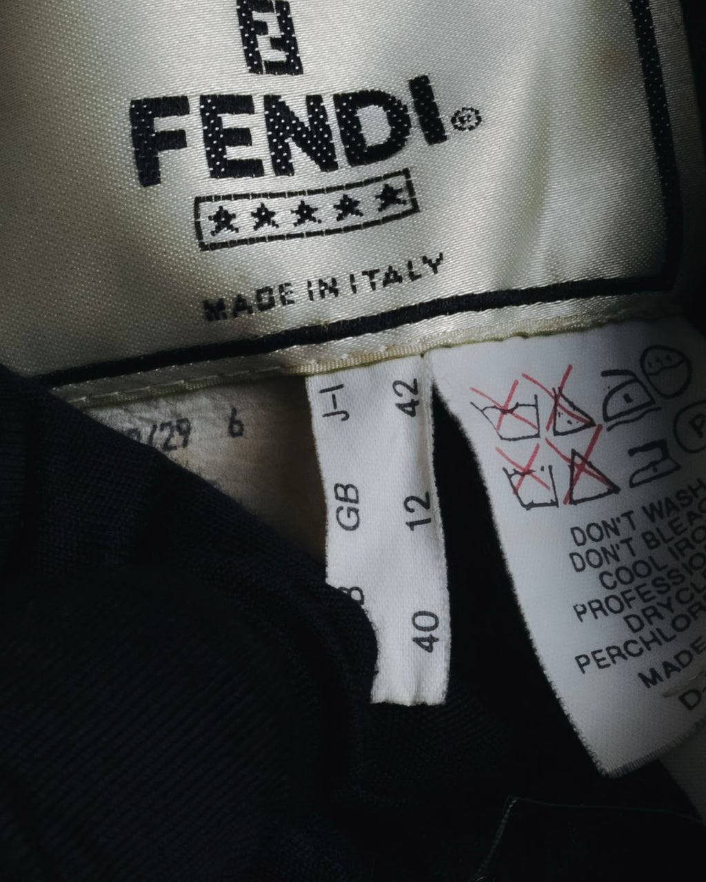 –SPECIAL– "FENDI"
Late 80s-early 90s oversized pile wool wrap coat