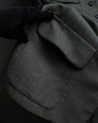 "Christian Dior" Flap pocket detail military tailored jacket