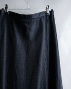 "RED VALENTINO" Polka dot pattern tulle flared skirt