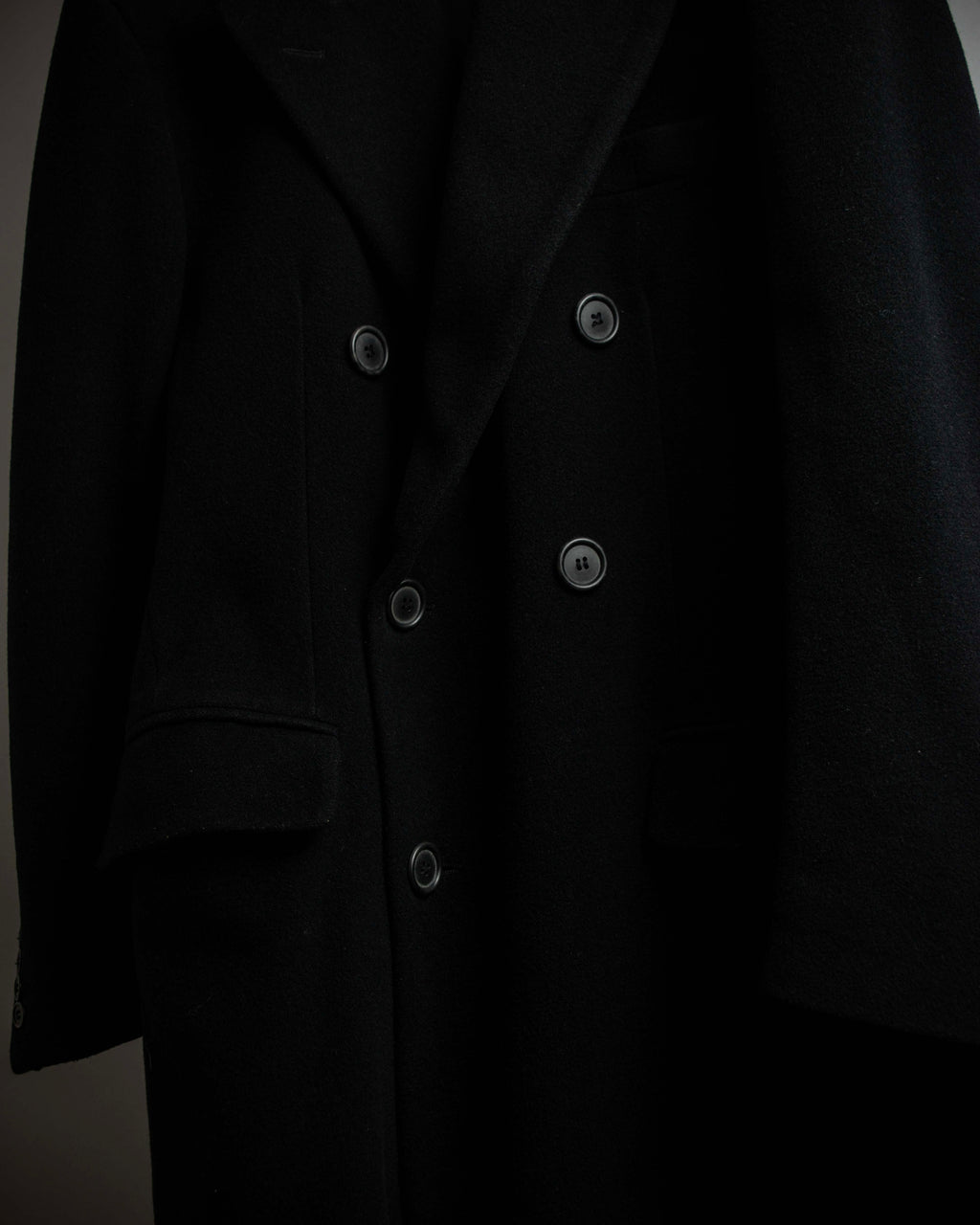 "Ralph Lauren" Structured oversized double-breasted Chester coat