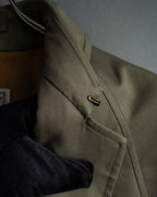 "BURBERRYS" Cape-attached design stand collar coat