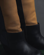 "MM6 Maison Margiela" Bicolour leather long boots
