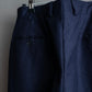 Vintage no tuck wide tapered slacks