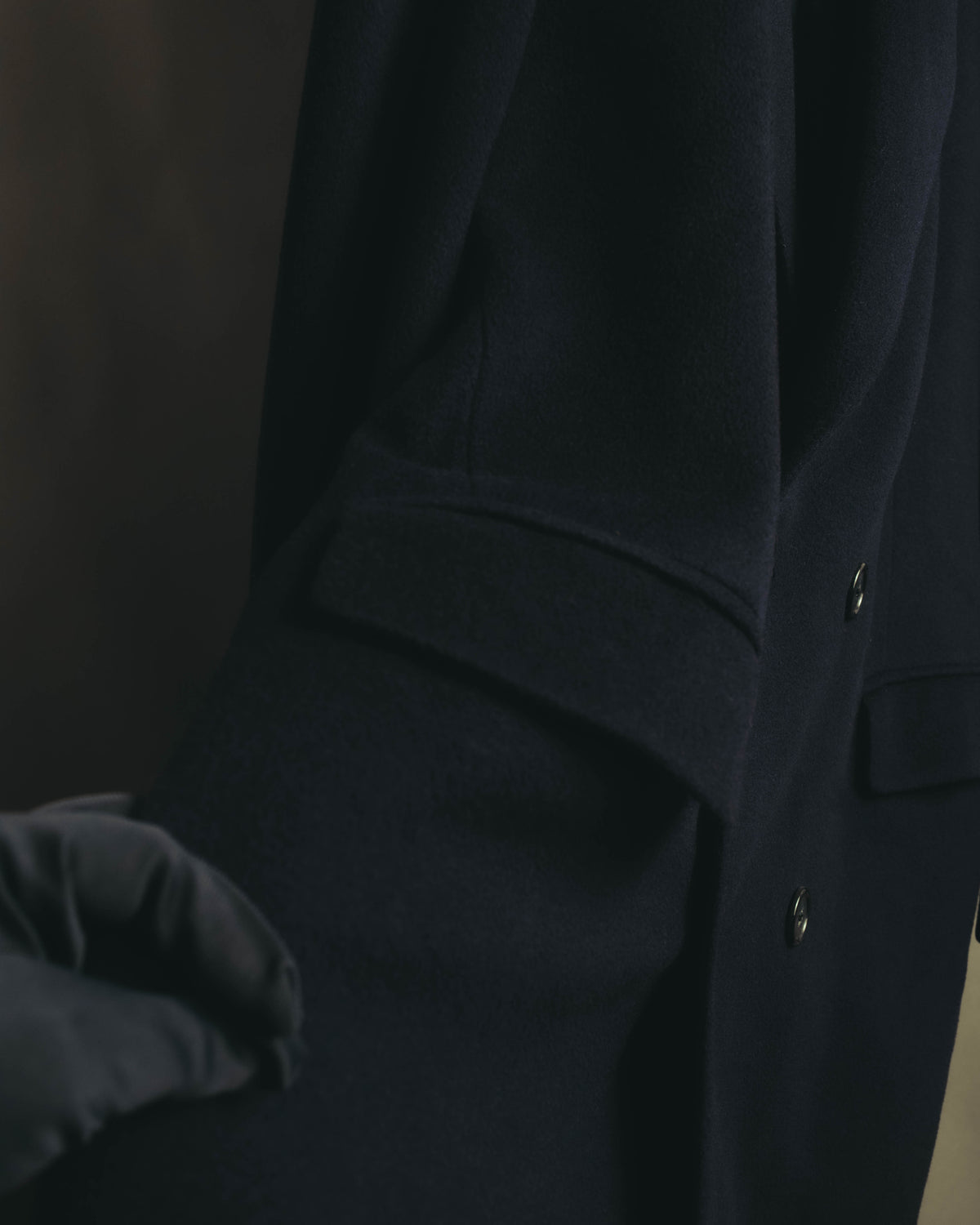 “Burberrys” 80’s-90’s Oversized double-breasted cashmere chester coat