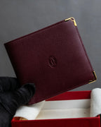 "Cartier" Les Must de Cartier bi-fold leather wallet
