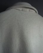 "GUCCI" 90’s-00’s Minimal fleece gold buttons jacket