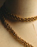 -SPECIAL- “CHANEL” 90’s-00’s Horse motif medallion chain necklace