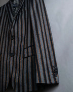 "ETRO" Multi-stripe tailored jacket