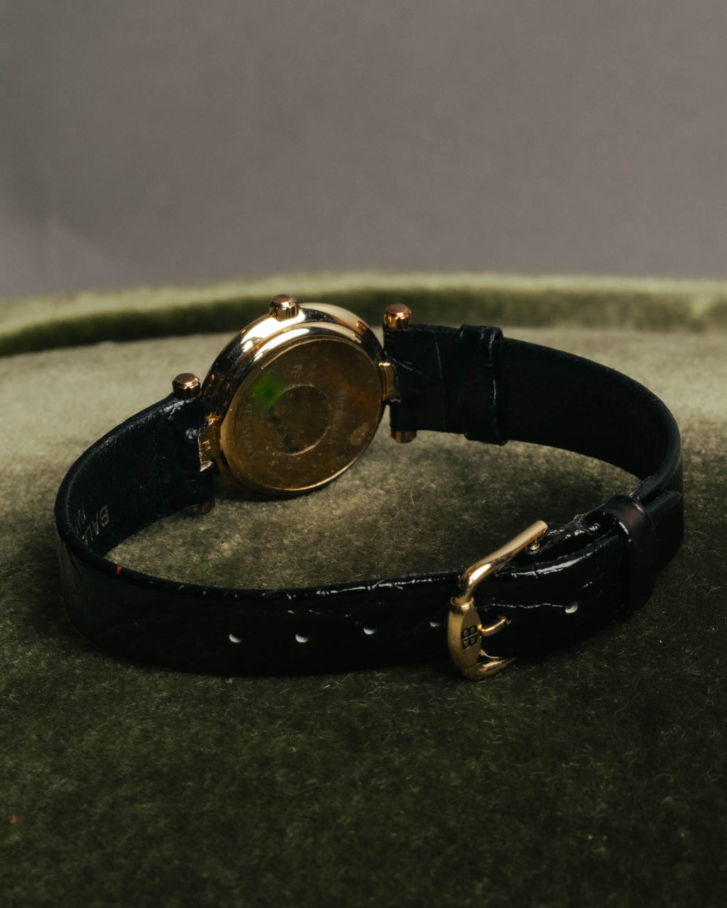 -SPECIAL- "BALENCIAGA" 80's-90's Classic round wristwatch