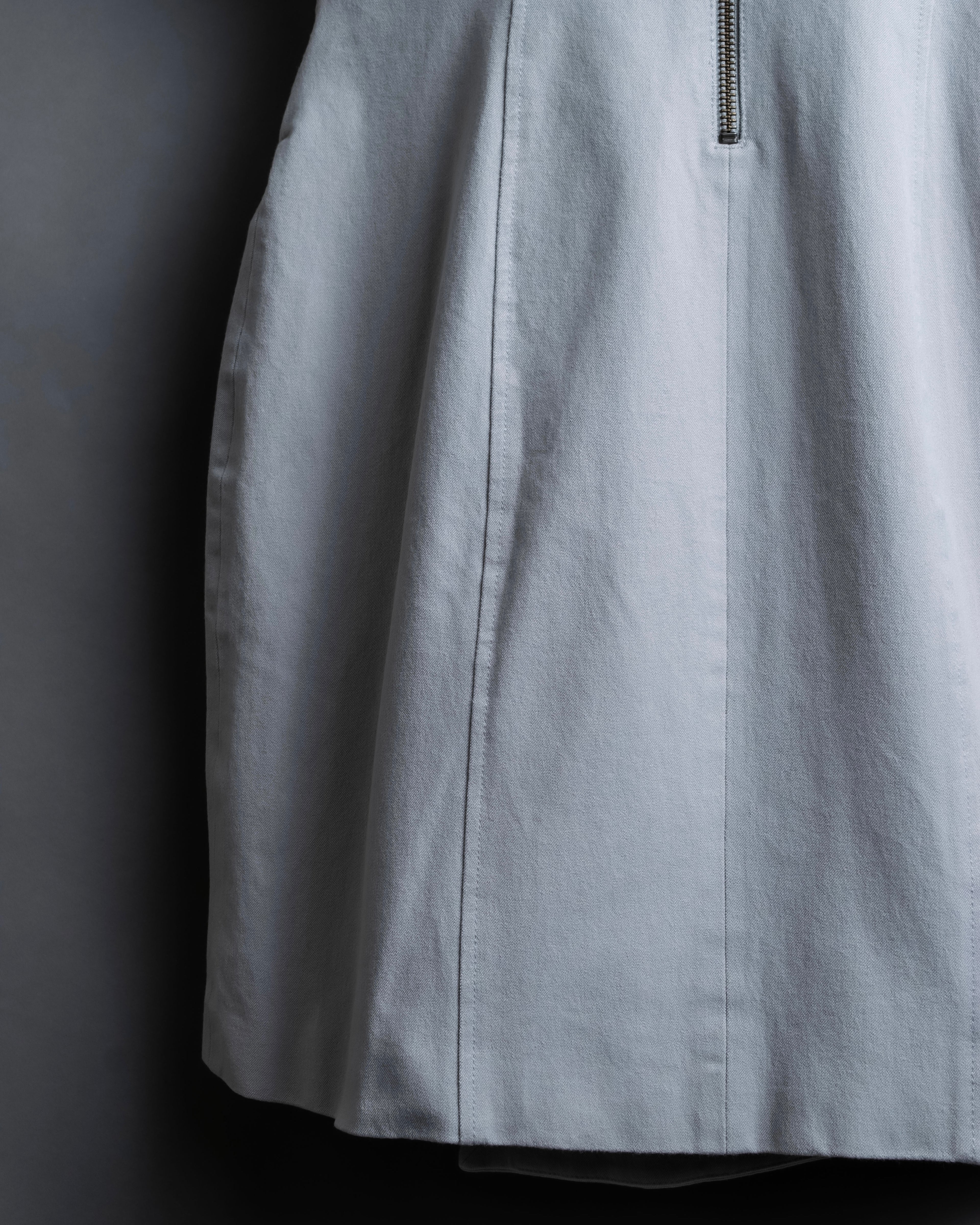 “Helmut Lang” Asymmetry designed v neck one piece