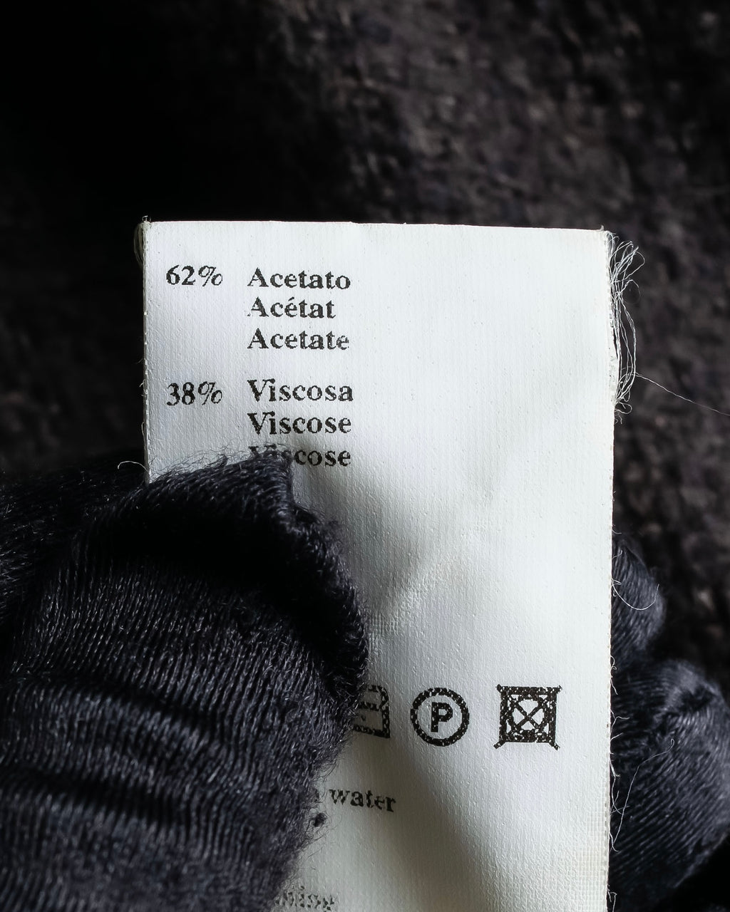 "DOLCE & GABBANA" Fringe scarf included double-breasted coat