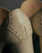 “Bottega Veneta” 2010’s Brogue platform heel loafers