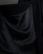 "GUCCI" Tom Ford period round neck flying squirrel long coat