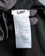 "A-POC" Wrap design high slit skirt