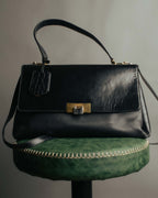 -SPECIAL- “BALENCIAGA” 2013-17 Le dix mixed leather shoulder bag