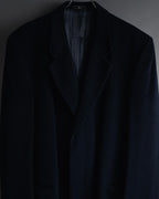 "VALENTINO GARAVANI UOMO" 80’s-90’s Cashmere blend tailored coat