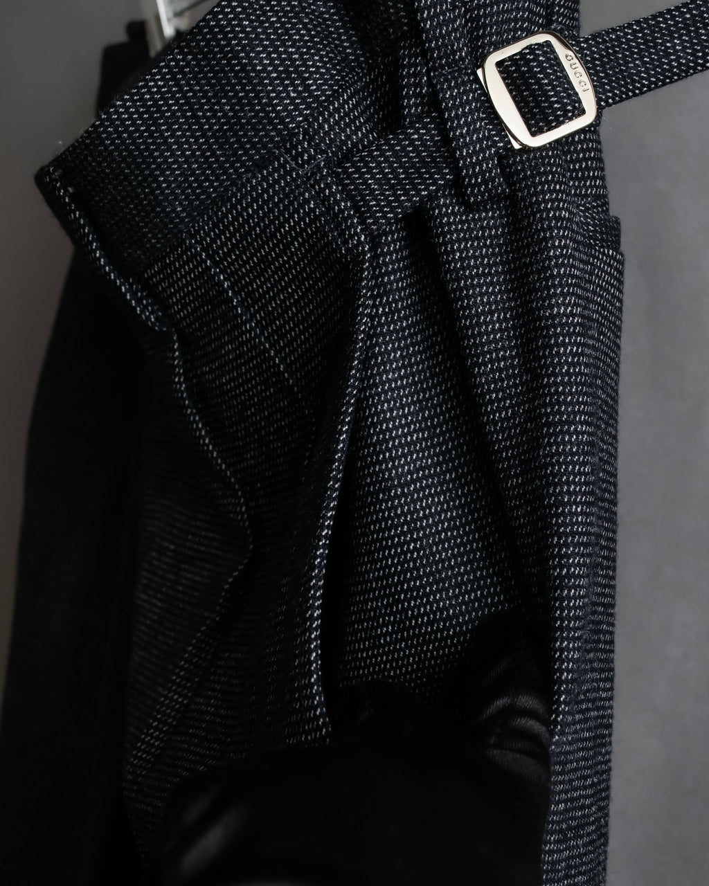 "GUCCI" 90's Tom Ford period bird eye weave set up