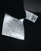"Christian Dior BOUTIQUE" 2007’s draped viscose mesh-panel pullover