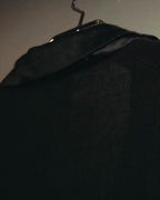"i wish Y's bis" late 80's-90's Relaxed linen cotton long jacket