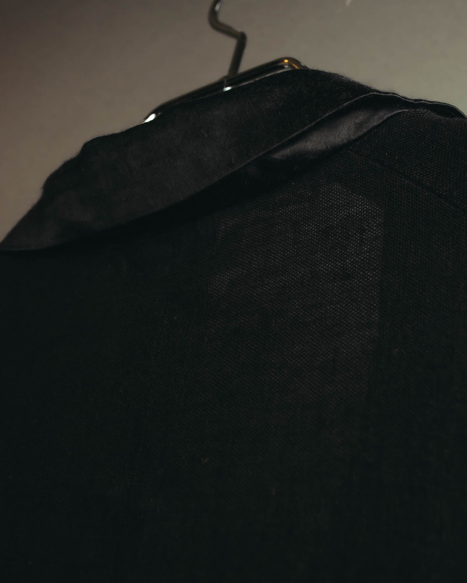 "i wish Y's bis" late 80's-90's Relaxed linen cotton long jacket
