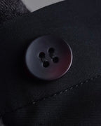 "ISSEY MIYAKE" Organic cutout fringe wrap skirt