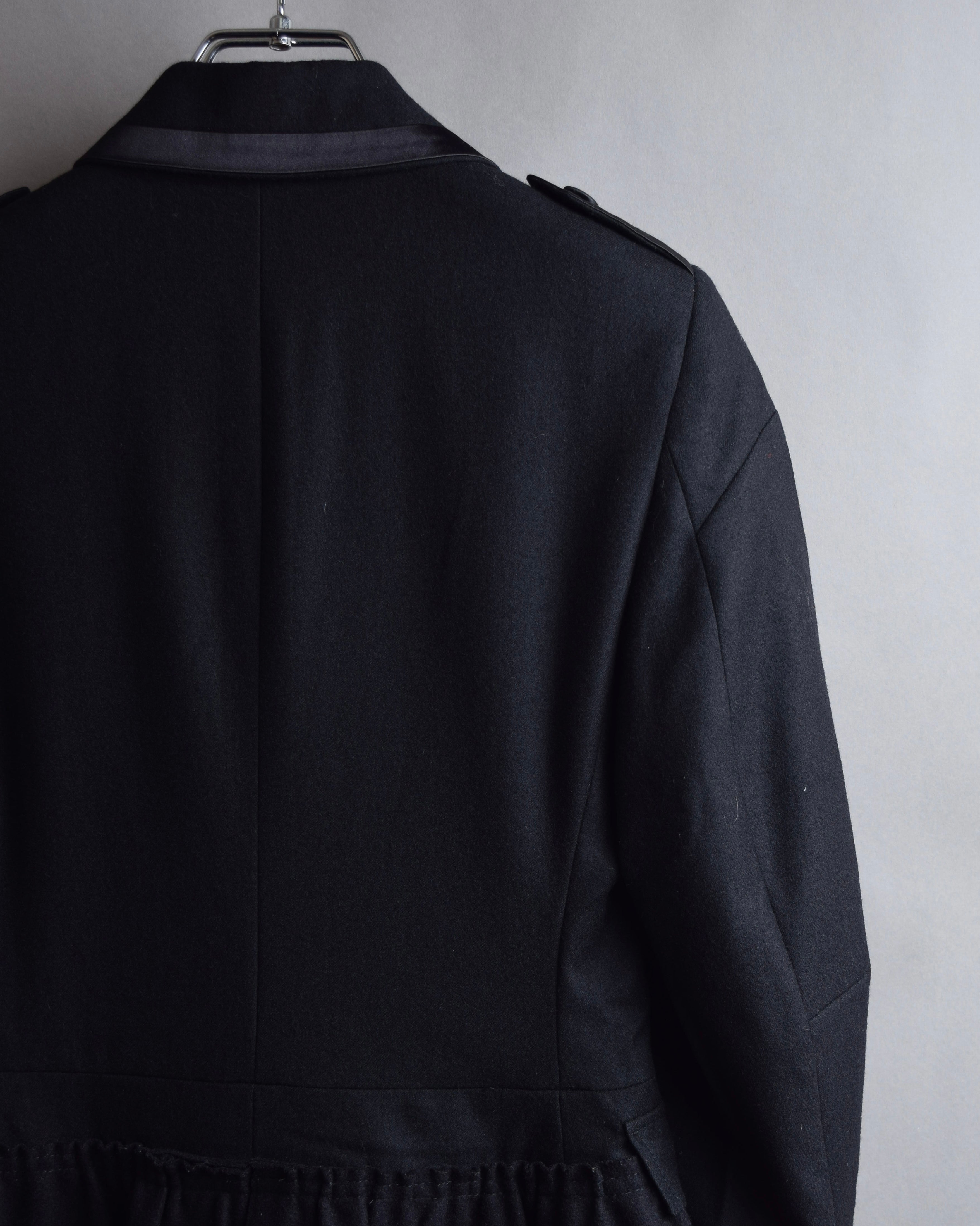 "MIU MIU" Military details trimmings tailored jacket