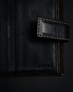 "LOEWE" 90’s-00’s suede anagram compact wallet