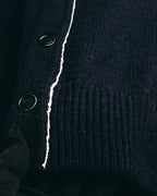"Yohji Yamamoto +NOIR" 00's-10's Soft alpaca wool knit cardigan