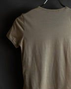 "BALENCIAGA" Painting graphic logo engraved T-shirt