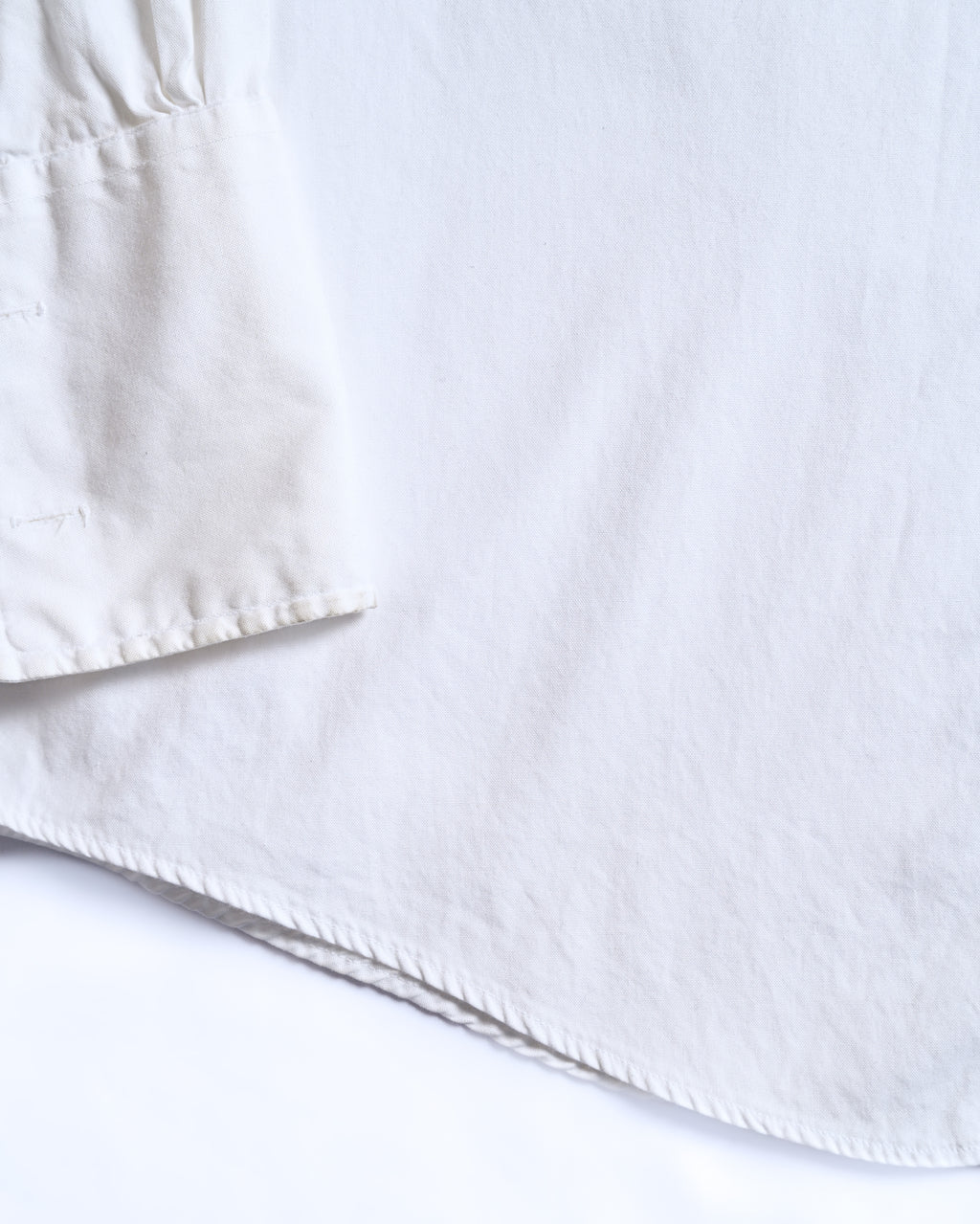 BROOKS BROTHERS/ Relax Fit Cotton French Cuff Shirt White