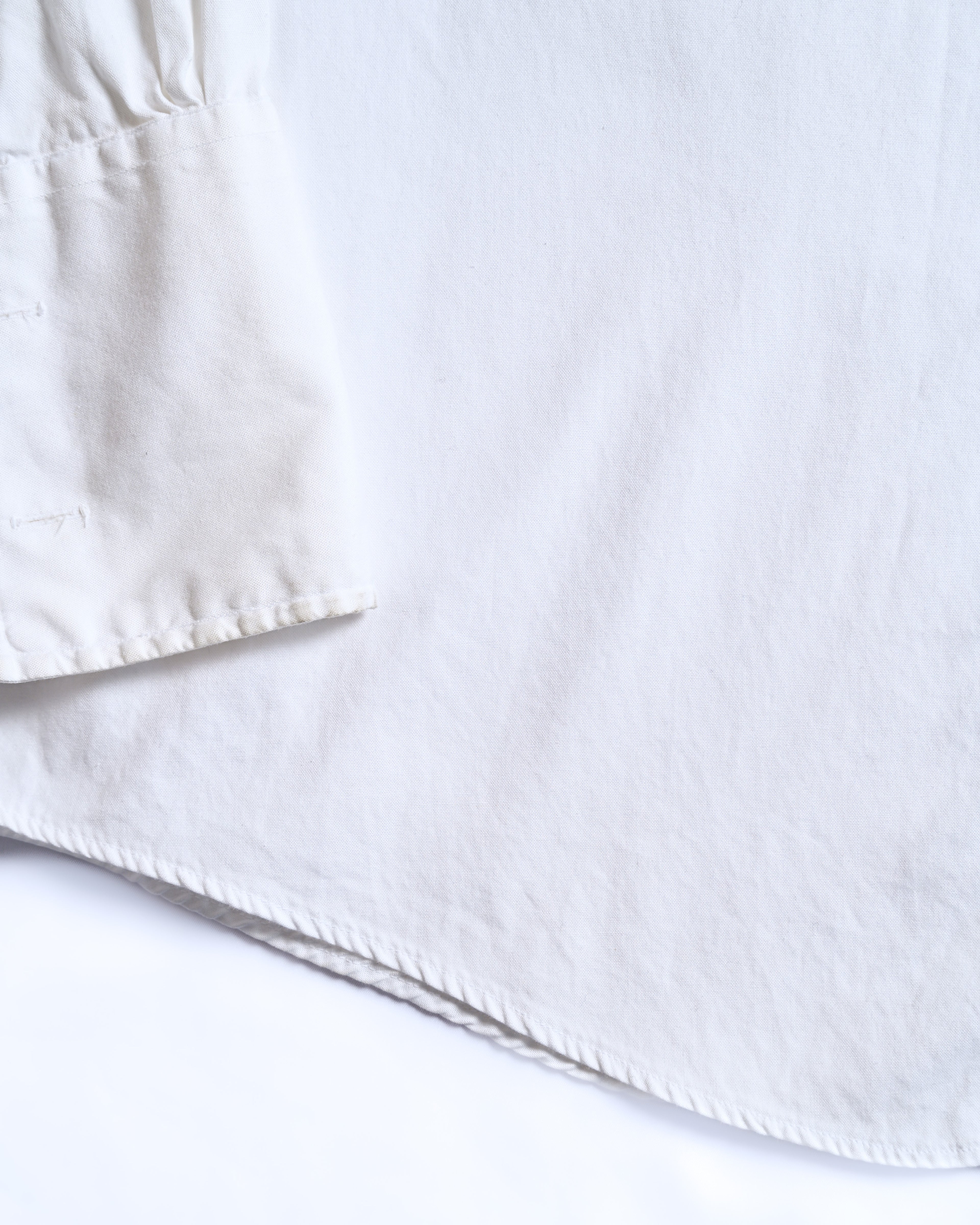 BROOKS BROTHERS/ Relax Fit Cotton French Cuff Shirt White