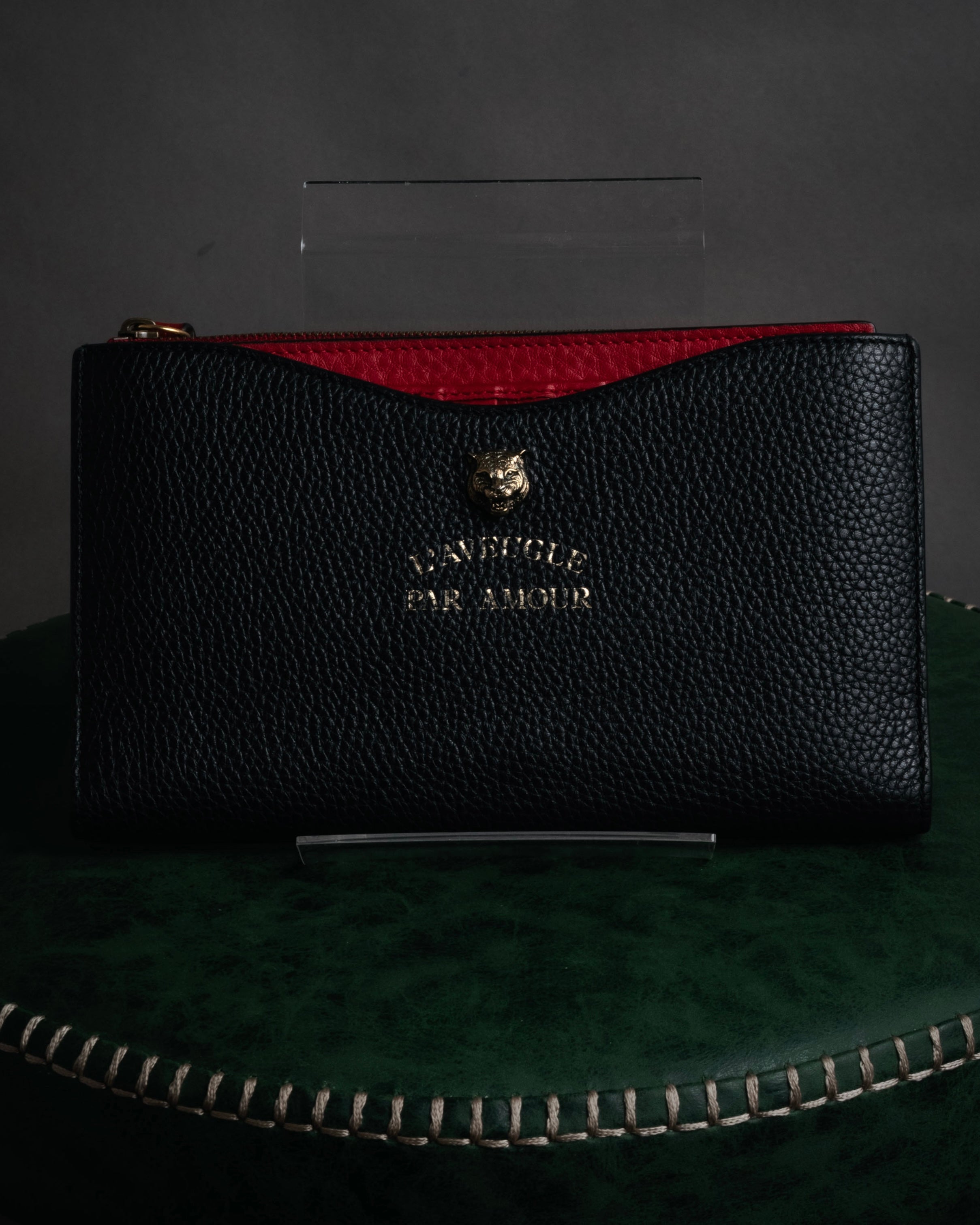 “GUCCI“ 2016-2019 Tiger head continental wallet