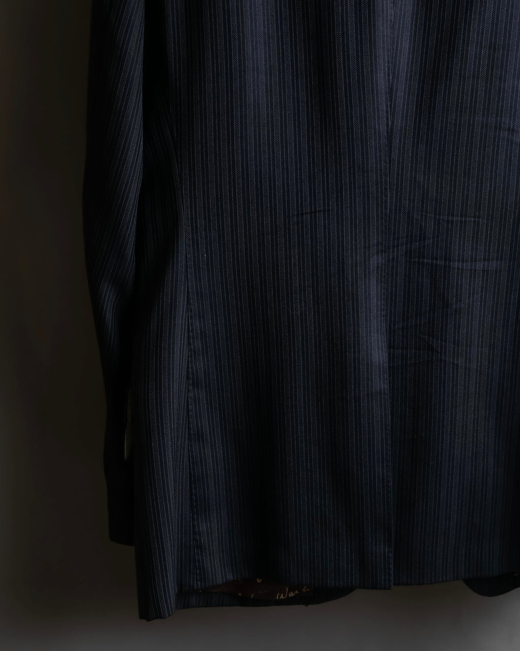 "PAUL SMITH" Satin-switched striped tailored jacket