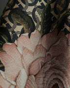 "Salvatore Ferragamo" 90's-00's Elegant floral silk scarf