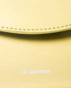 JIL SANDER/ “Cannolo” Mini Flap Shoulder Bag Lemon Yellow