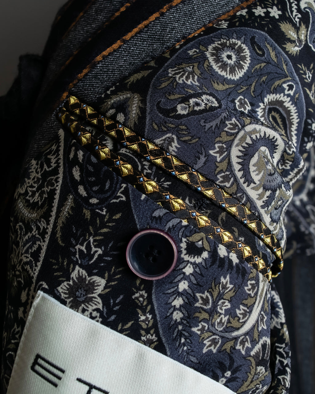 "ETRO" Multi-stripe tailored jacket