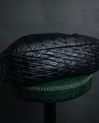 -SPECIAL- “miu miu” 2008-2012 Matelassé braided handle hobo bag