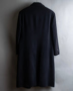 "EMPORIO ARMANI" Single-breasted oversized chester coat