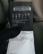 "PRADA" 2012AW Wool-mohair tailored jacket with contrast collar detail