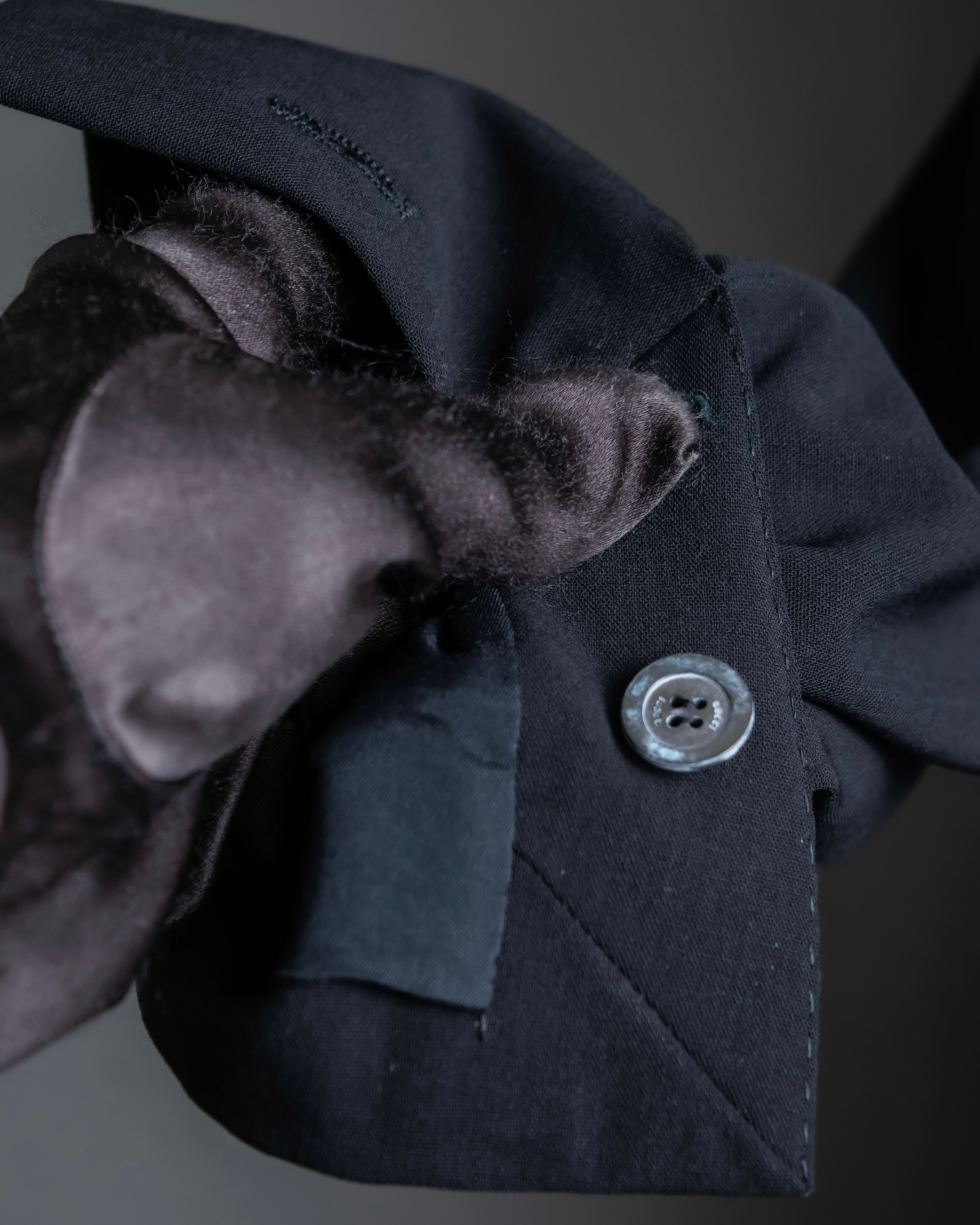 "GUCCI" black oversized mode style set up