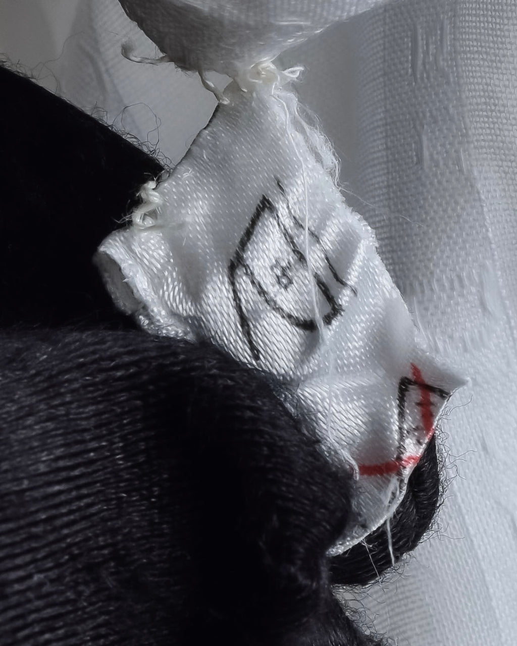 "Christian Dior" 90's Logo engraved striped shirt