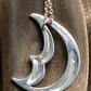 "Tiffany&Co" Crescent moon paloma picasso necklace