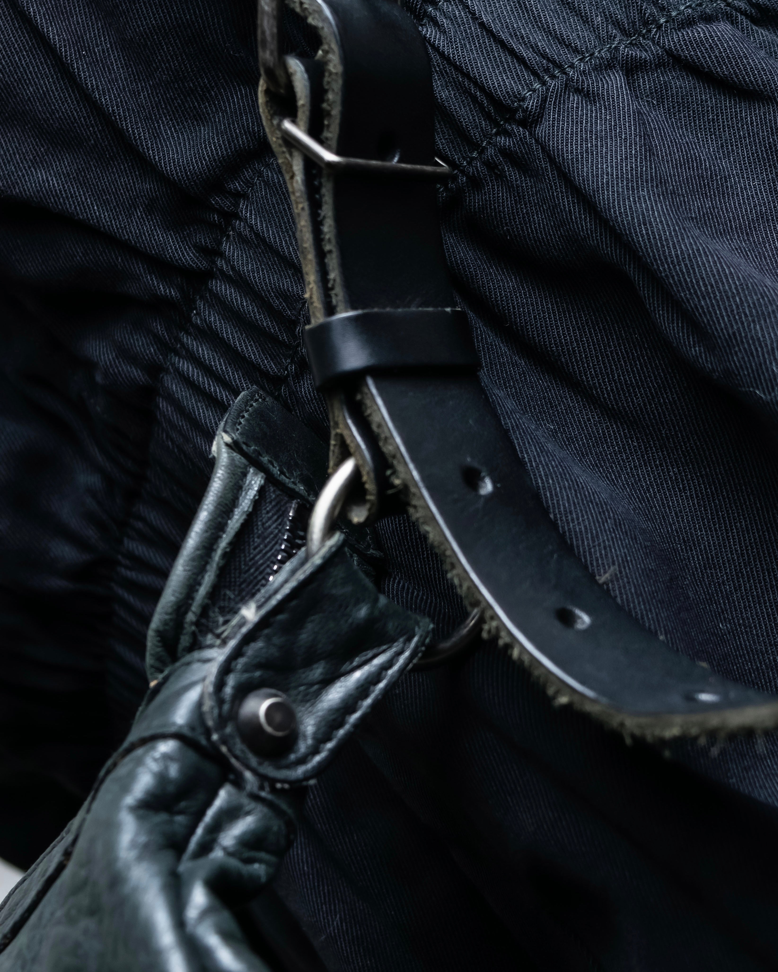 “BALENCIAGA” The Day leather shoulder bag