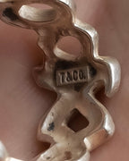 "Tiffany&Co" Paloma picasso love and kiss xo motif ring