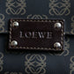 "LOEWE" Repeated anagram pattern outside pocket detail hobo bag