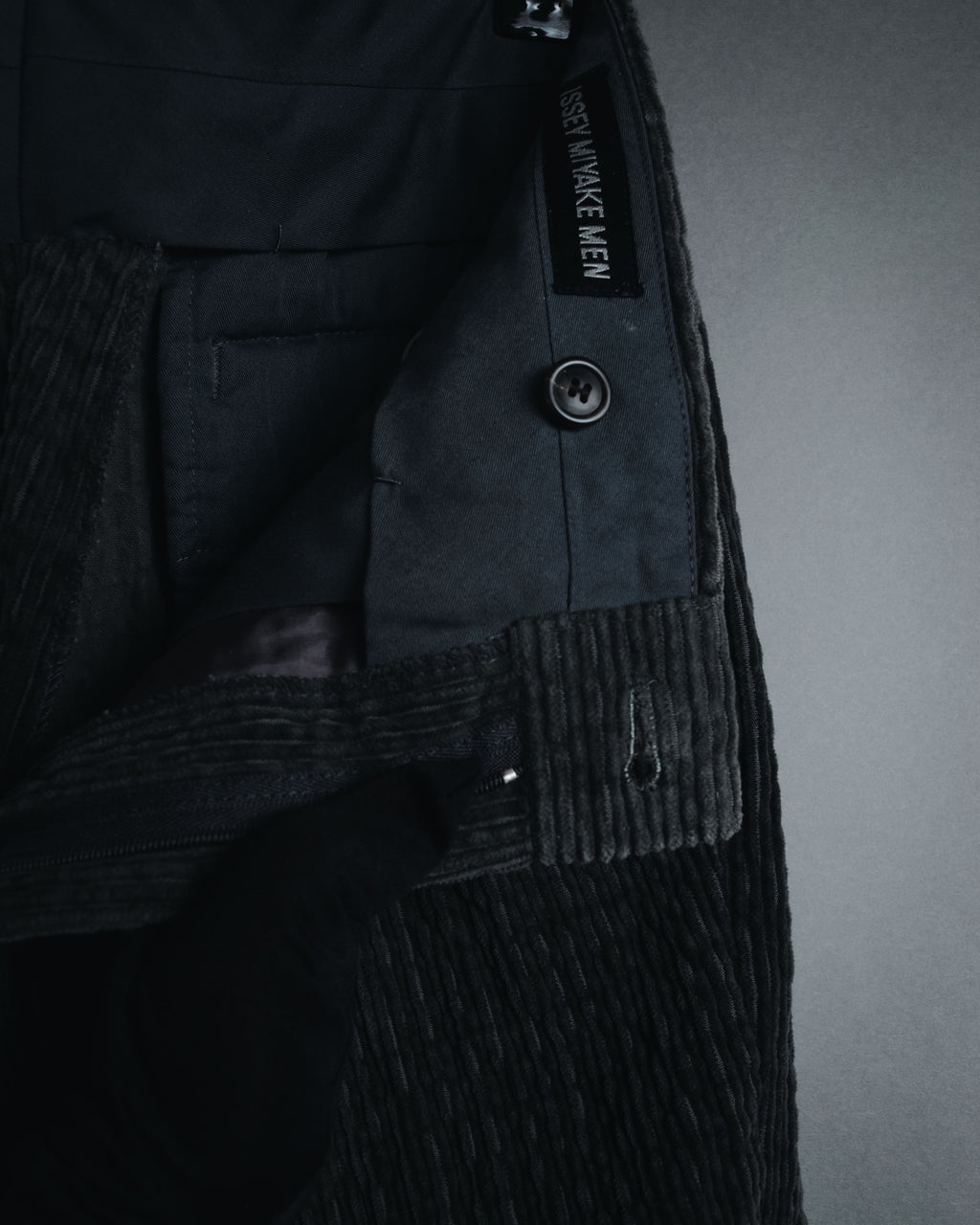 –SPECIAL– "ISSEY MIYAKE MEN" 98AW garment-pleated cotton tailoring set-up