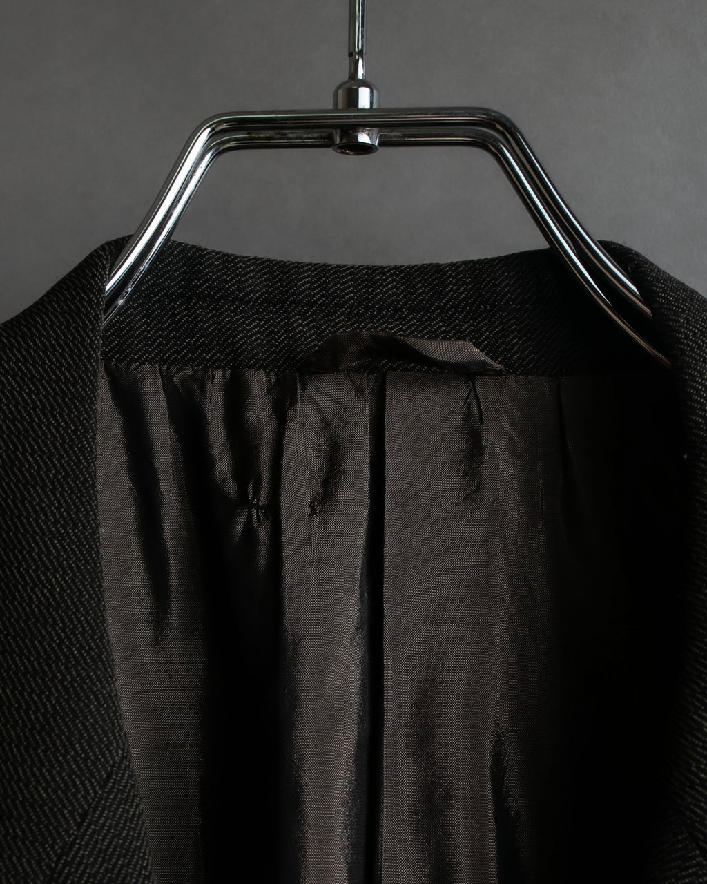 "GIORGIO ARMANI" 90's Oversized brown tailored jacket