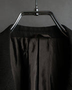 "GIORGIO ARMANI" 90's Oversized brown tailored jacket