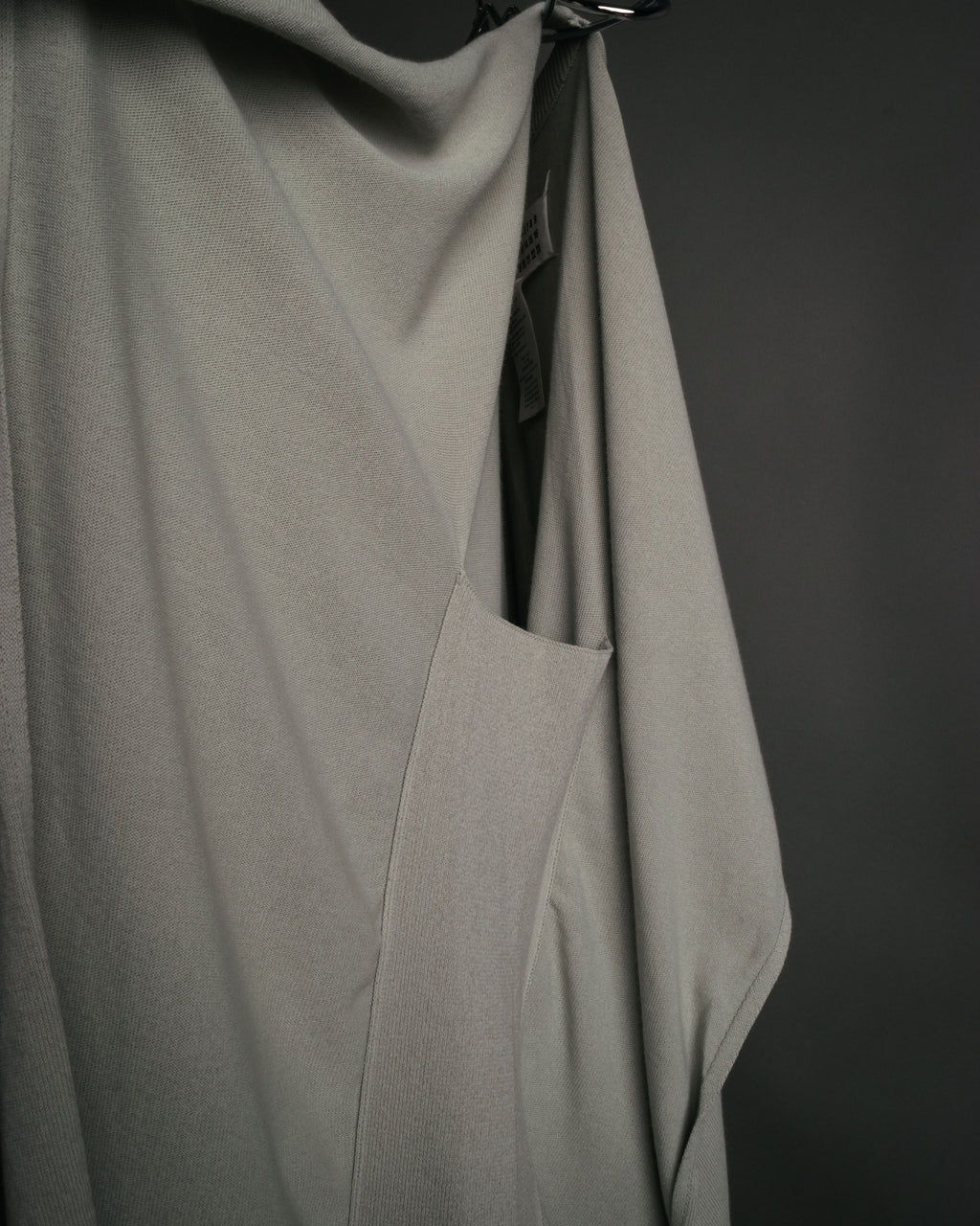 “Maison Margiela” 2015SS deconstructed cape knit top