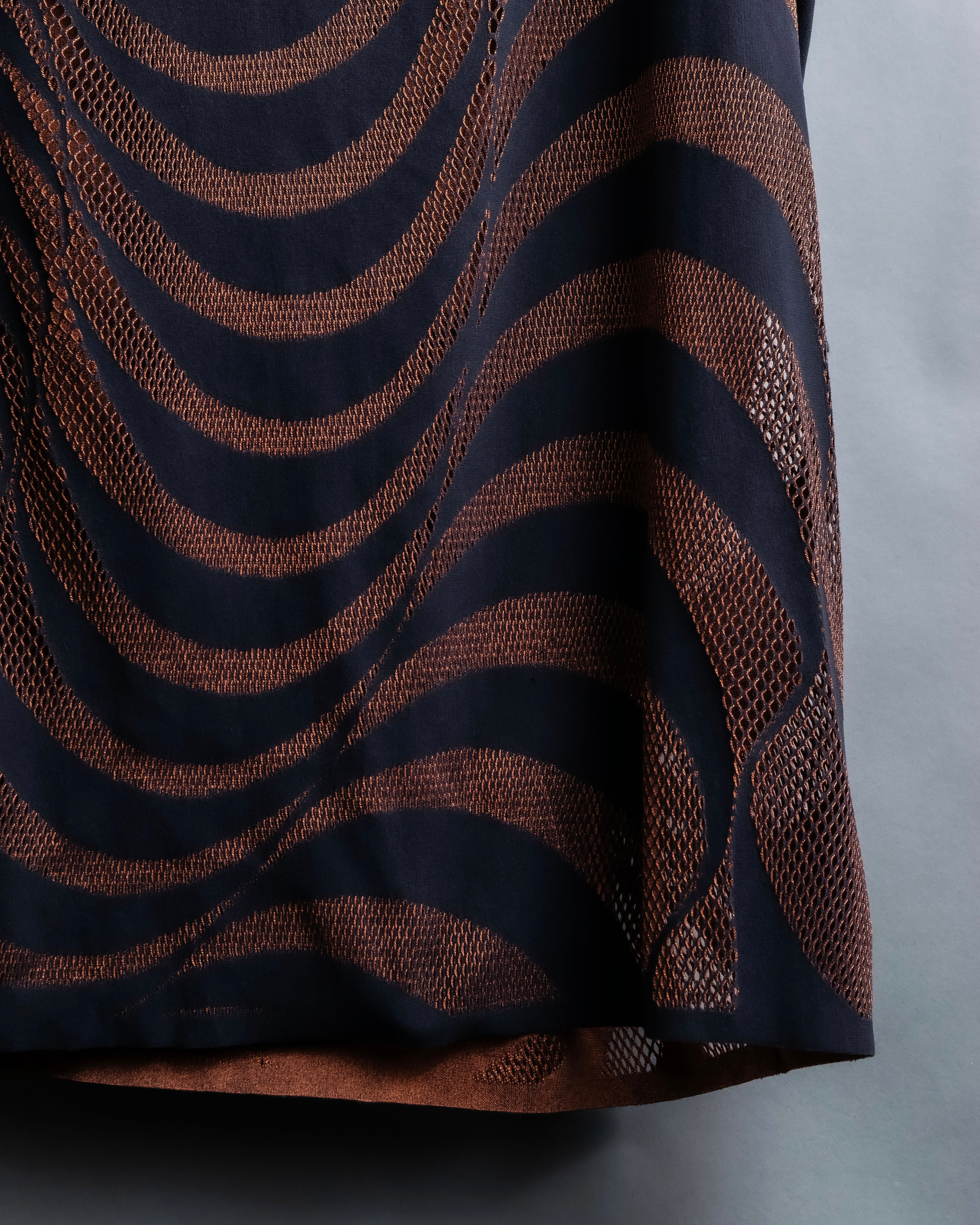 "PLEATS PLEASE ISSEY MIYAKE"
 Marble print dolman sleeve tops